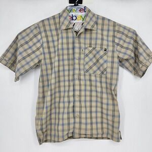 Blackhawk Warrior Shirt Mens Medium Plaid Pockets Button Up Outdoor Wear‎